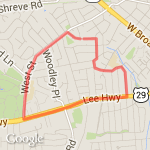 Uphill Both Ways route map