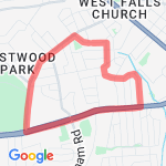 Uphill Both Ways route map