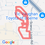 Neighborhood Walk route map