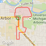 2.87 miles from Landmark route map