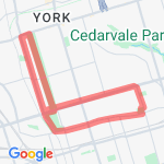 10 K St. Clair route map