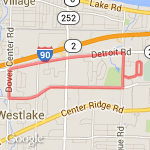 home dover hilliard route map