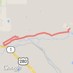 12 Km March route map