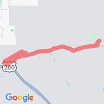 12 Km March route map