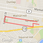 west philly route map