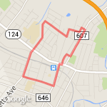 MAS / Weston / Lum Loop route map