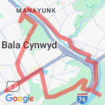 10 in the Morn route map