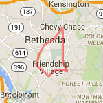 River Road Capitol Trail Loop route map