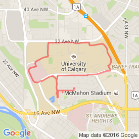 U of C Loop - 7.00 Km route in Calgary