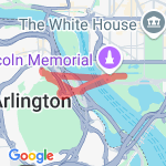 Marine Core Memorial route map