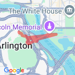 Marine Core Memorial route map