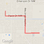 Long and slow run. route map