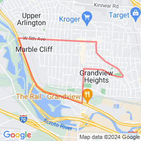 Run My Route - Running Map loop past old work