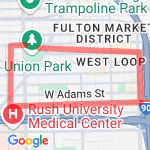 Campfire 5k  route map