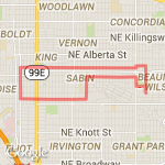 5mile run 5.26 route map