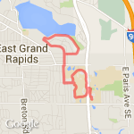 calvin + darby + hall route map