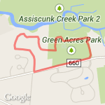Green acres route map