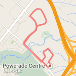 CIBC run for the cure route map