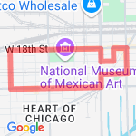 Make Your Mark 5K route map