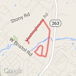 Jake Darreff Legacy Race route map