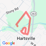 Jake Darreff Legacy Race route map