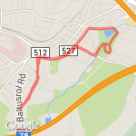 Briant Park Loop  route map