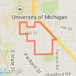 2.38 miles from Landmark route map