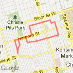 harbord route map