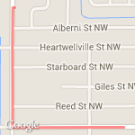 Interval training route map