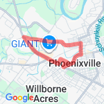 6.5 KM Run route map