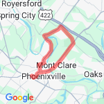 2 Hour 12.5 KM Run route map