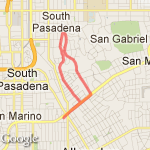 El Molino Oak Knoll Loop route map