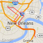 big easy route map