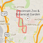 4 Mile-Ruck route map