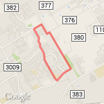 Town Creek Loop route map