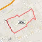 Schertz PWKY Loop route map