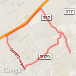 35 & Schertz Pkwy route map