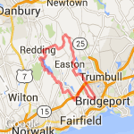 Eden Hill Reservoir Loop route map