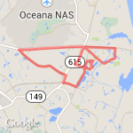 Half Marathon route map