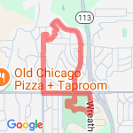 GOTR Practice 5k route map