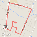 Myrtle Ave Run (2.23 mi) route map