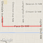 Speed training route route map