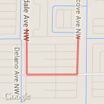 Speed training route route map