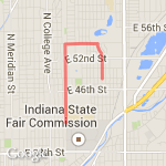 November 11 route map