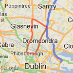 Collins Ave Loop route map