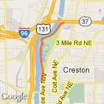 Riverside Park route map