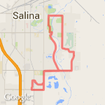 half marathon  plus route map