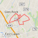 Post thxgiving day run Friday '14 route map