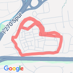 time trial route map