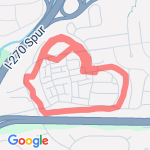 time trial route map